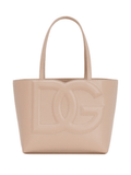 Dolce &amp; Gabbana Small DG Logo Shopper Bag – Powder Pink