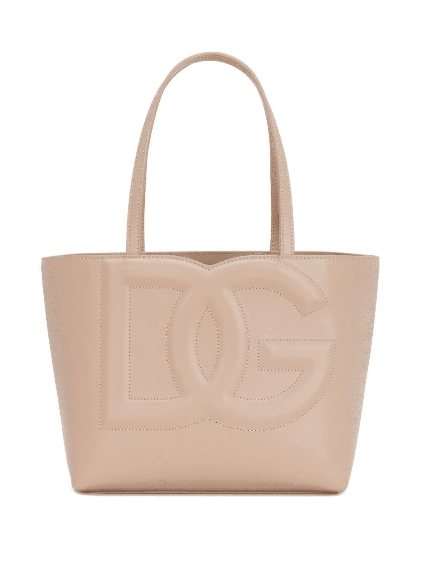 Dolce &amp; Gabbana Small DG Logo Shopper Bag – Powder Pink