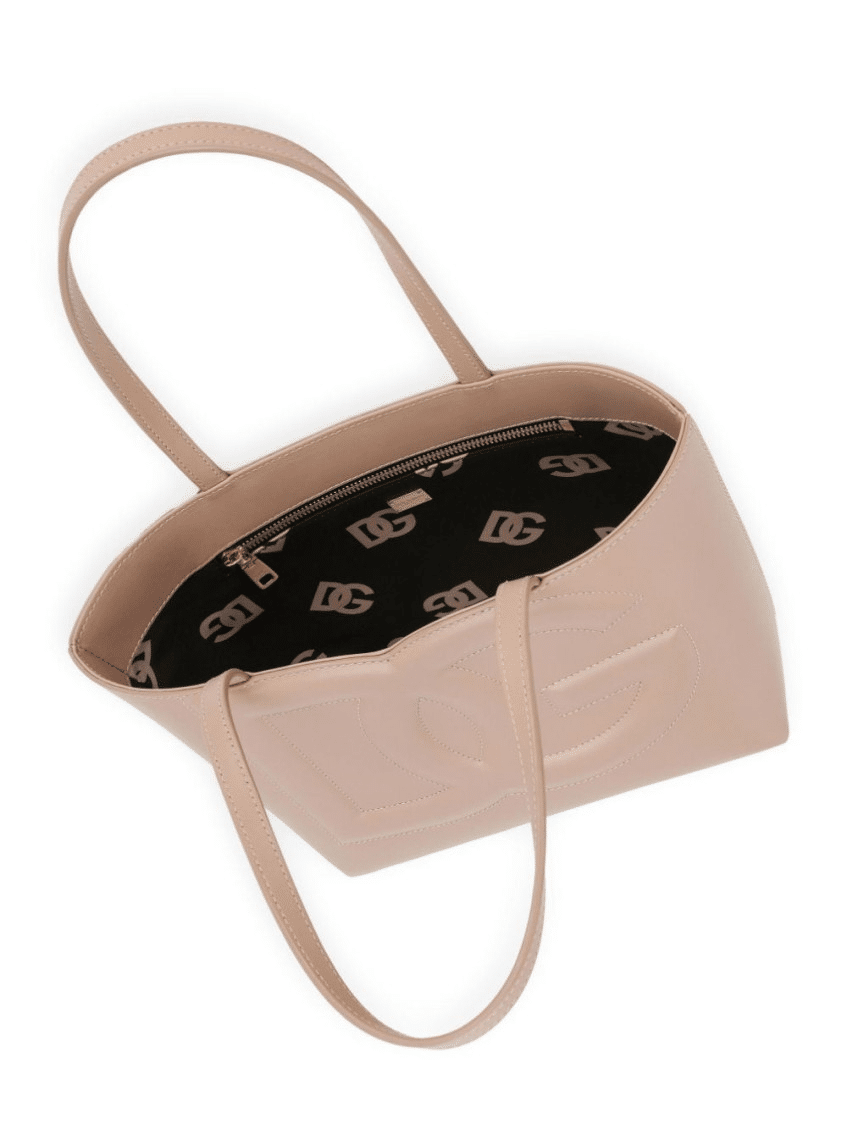 Dolce &amp; Gabbana Small DG Logo Shopper Bag – Powder Pink