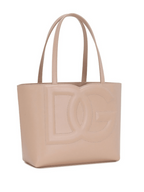 Dolce &amp; Gabbana Small DG Logo Shopper Bag – Powder Pink