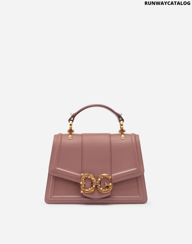 DOLCE &amp; GABBANA AMORE BAG IN CALFSKIN