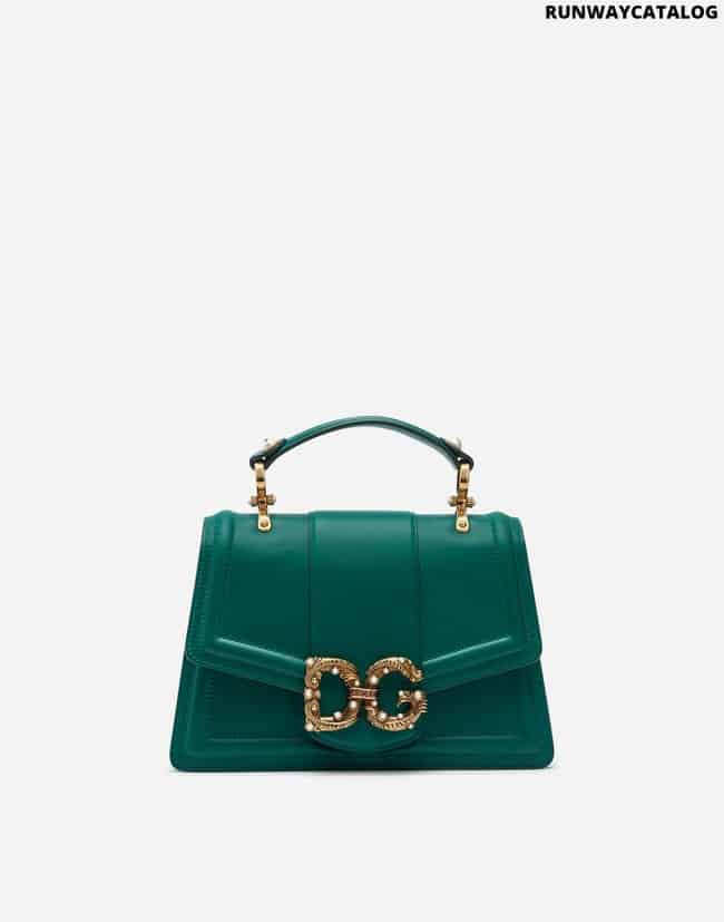 DOLCE &amp; GABBANA AMORE BAG IN CALFSKIN