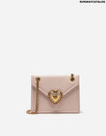 DOLCE &amp; GABBANA MEDIUM DEVOTION BAG IN SMOOTH CALFSKIN LEATHER