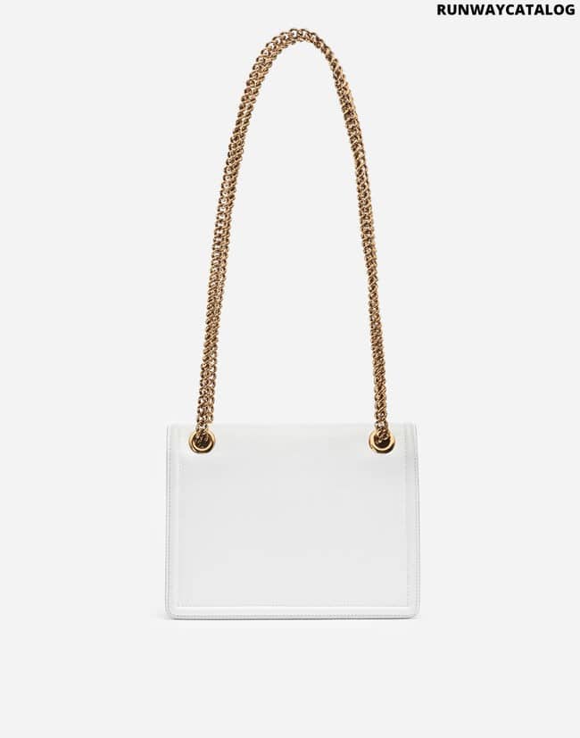 DOLCE &amp; GABBANA MEDIUM DEVOTION BAG IN SMOOTH CALFSKIN LEATHER