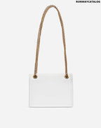 DOLCE &amp; GABBANA MEDIUM DEVOTION BAG IN SMOOTH CALFSKIN LEATHER