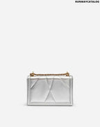 DOLCE &amp; GABBANA MEDIUM DEVOTION BAG IN QUILTED NAPPA MORDORÉ