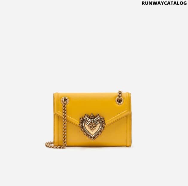 DOLCE &amp; GABBANA SMOOTH CALFSKIN DEVOTION MINI BAG