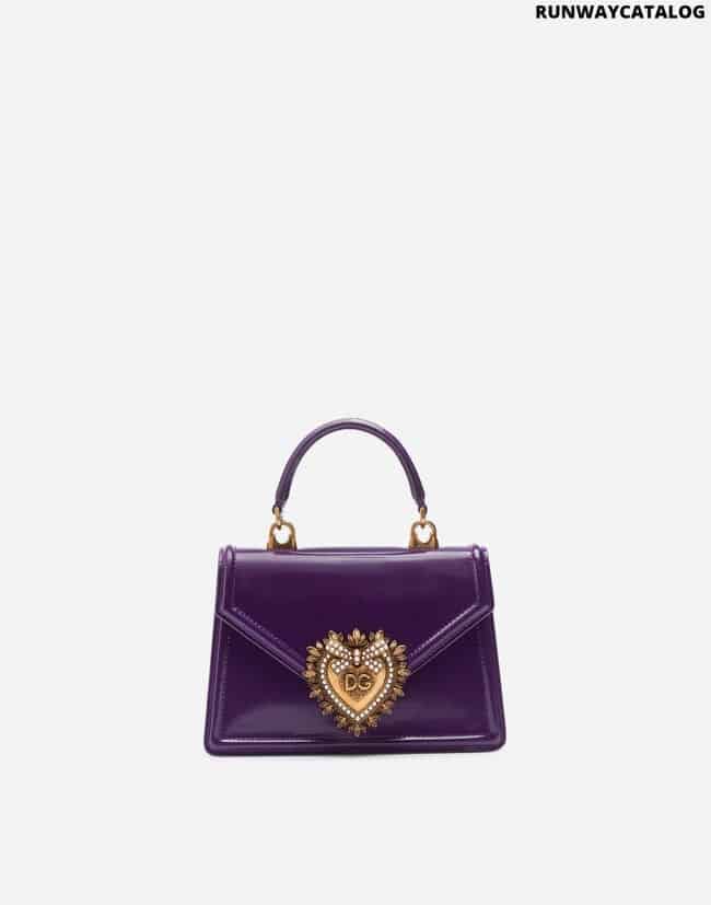 DOLCE &amp; GABBANA SMALL DEVOTION BAG IN CALFSKIN