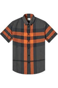 Burberry Short Sleeve Thames Large Check Shirt