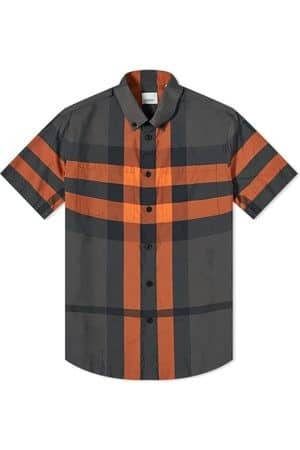 Burberry Short Sleeve Thames Large Check Shirt