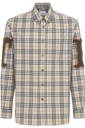 Burberry Taynton Badges Check Poplin Shirt