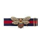 Gucci Web belt with bee