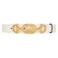 Gucci Leather belt with Interlocking G Horsebit