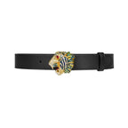 Gucci Leather belt with tiger head