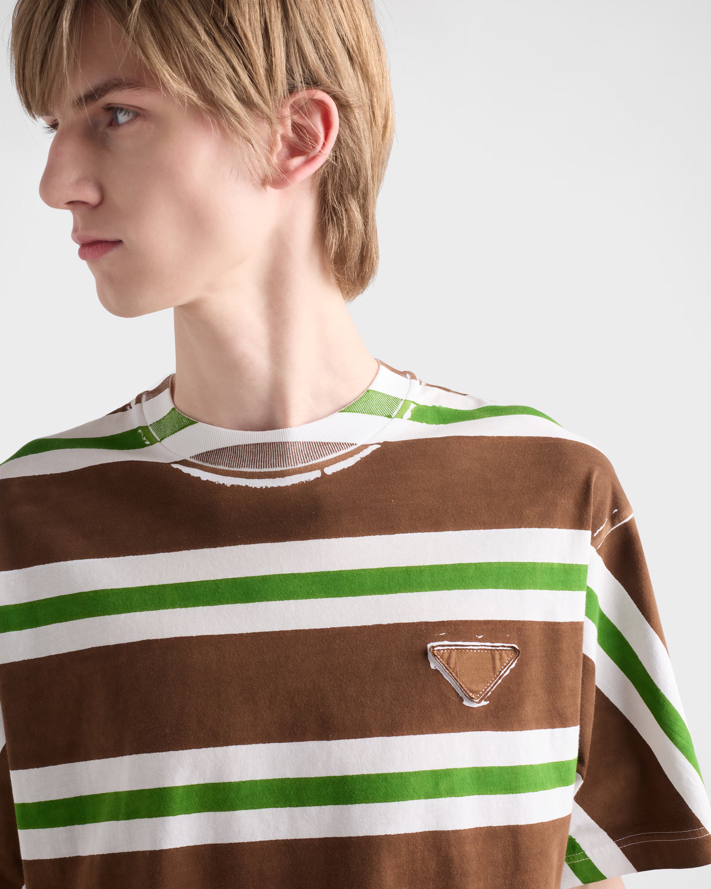 Printed cotton T-shirt