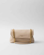Large leather shoulder bag