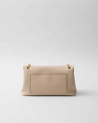 Large leather shoulder bag