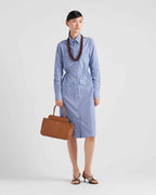 Medium leather tote bag