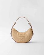 Prada Arqué crochet shoulder bag