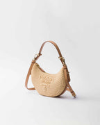 Prada Arqué crochet shoulder bag
