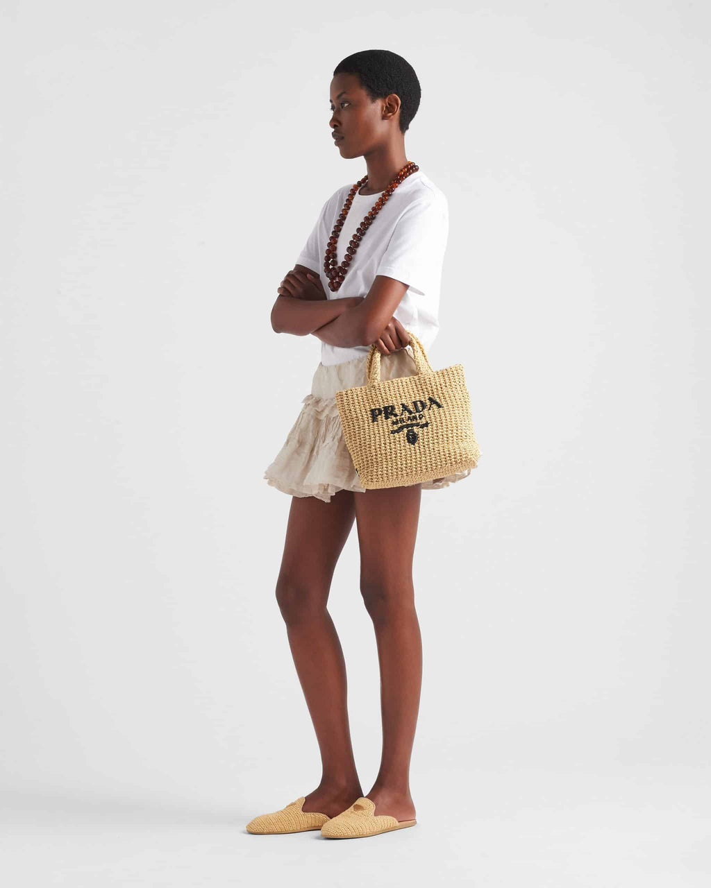 Small crochet tote bag