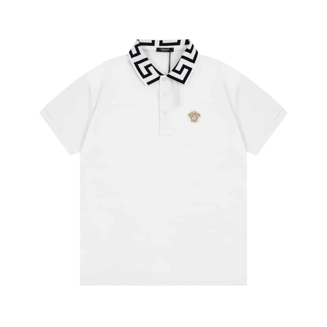 Versace Cotton piqué Polo shirt