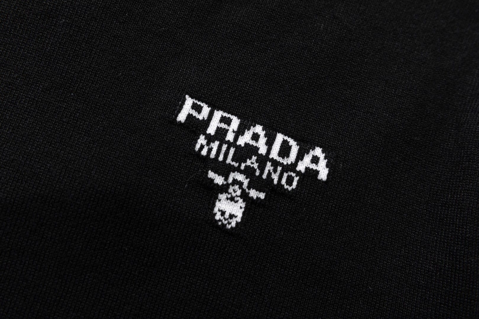 Prada Superfine wool Logo TShirt