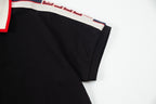 Gucci Side Stripe Logo Pique Polo