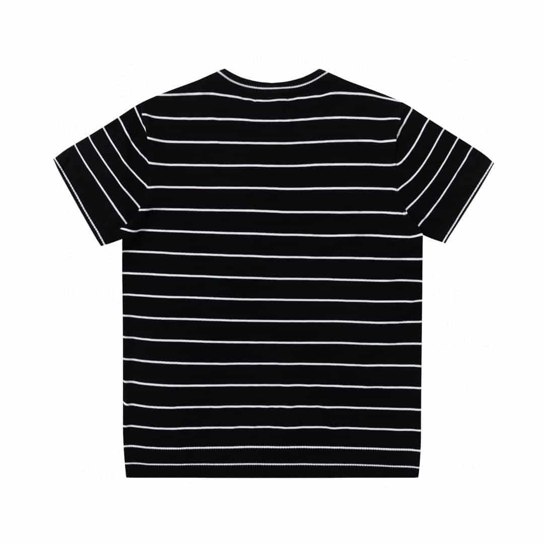 Prada Superfine wool Strip TShirt