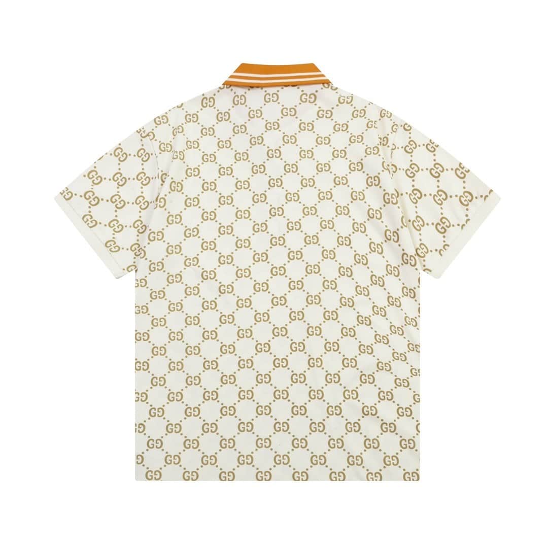 Gucci GG Print Polo Shirt