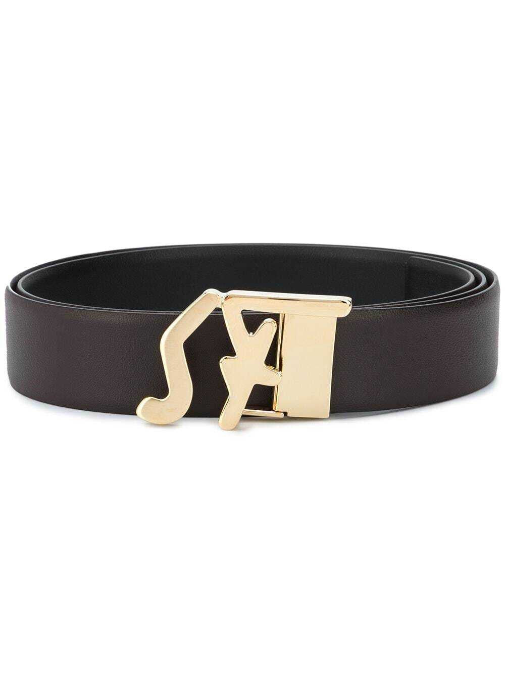 Salvatore Ferragamo logo buckle belt
