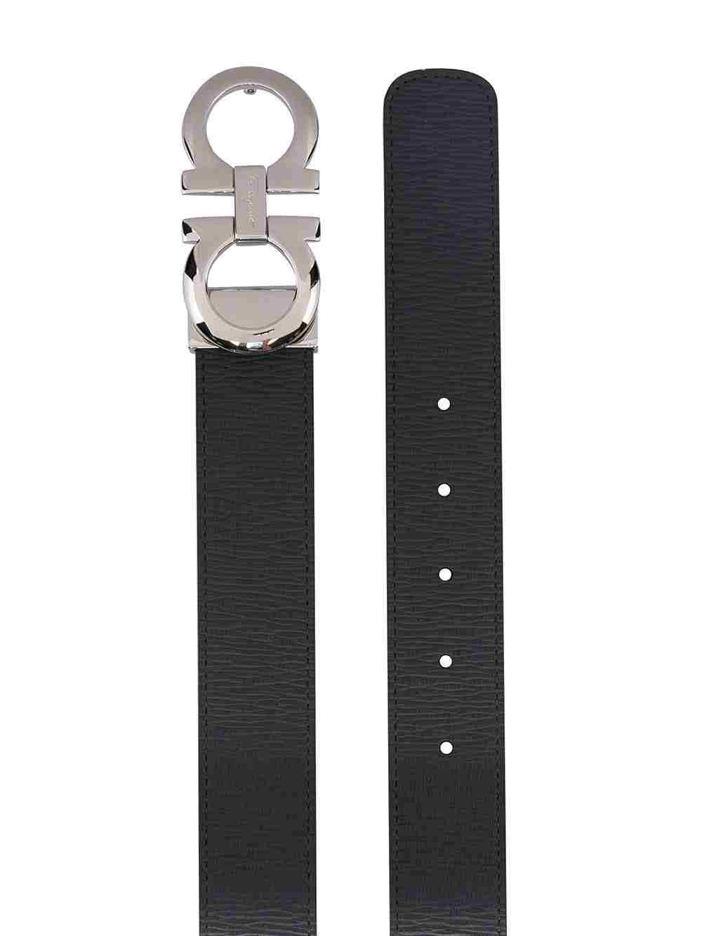 Salvatore Ferragamo Gancini reversible belt