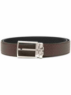 Salvatore Ferragamo debossed Gancini-motif belt
