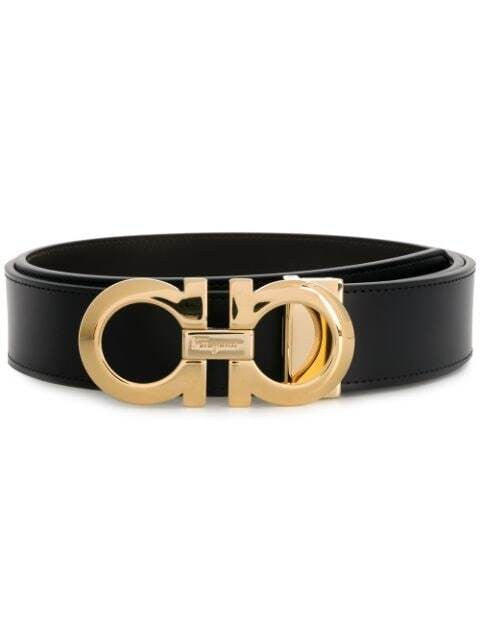 Salvatore Ferragamo Gancini leather belt