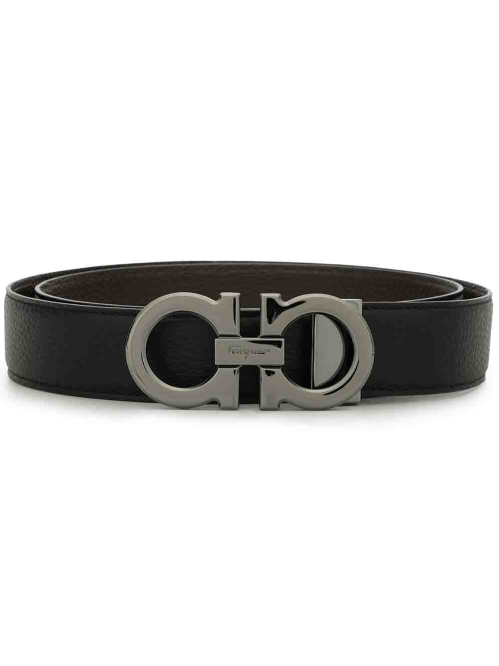 Salvatore Ferragamo Gancini buckle reversible belt