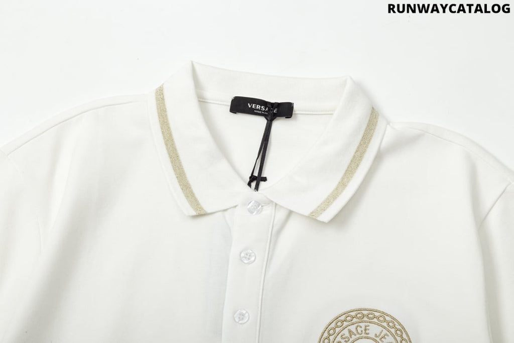 Versace V-Emblem Polo Shirt