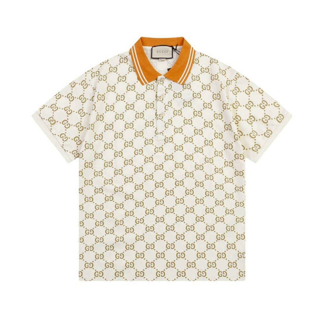 Gucci GG Print Polo Shirt