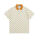 Gucci GG Print Polo Shirt