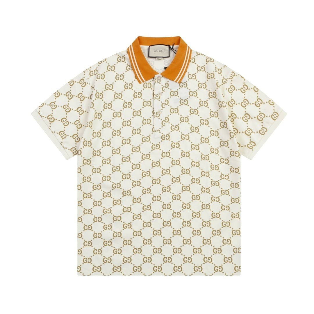 Gucci GG Print Polo Shirt