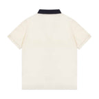 Gucci Side Stripe Logo Pique Polo