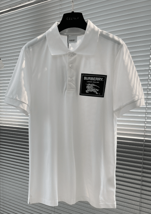 Burberry Logo Lapel Polo Shirt