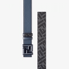 Fendi Reversible Belt with FF Rounded Stud Buckle