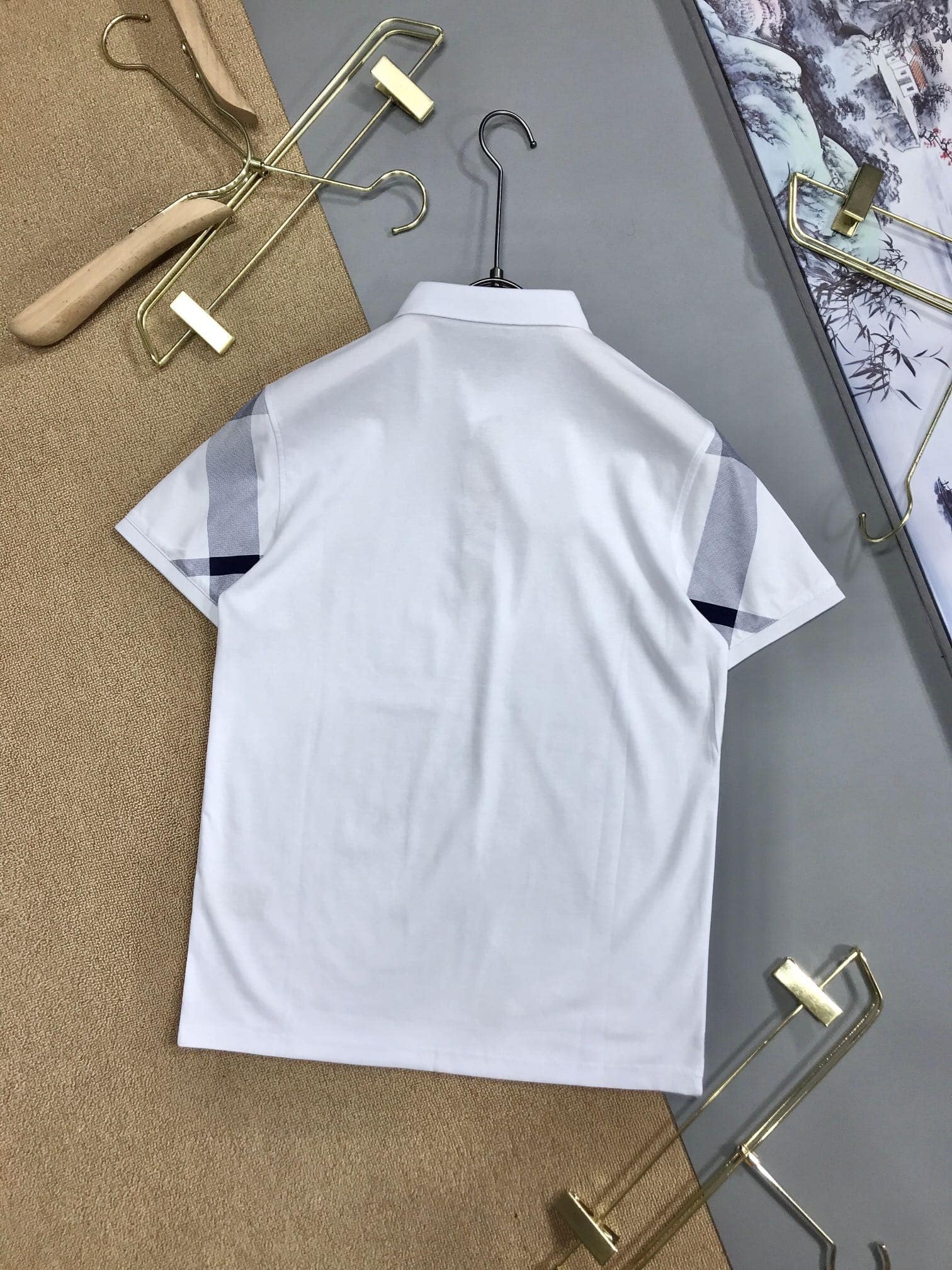 Business Lapel Cotton Polo Shirt