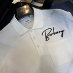 Embroidered Cotton Piqué Polo Shirt White