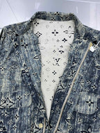 Tapestry Monogram Tailored Denim Jacket