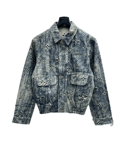 Tapestry Monogram Tailored Denim Jacket