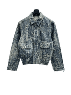 Tapestry Monogram Tailored Denim Jacket