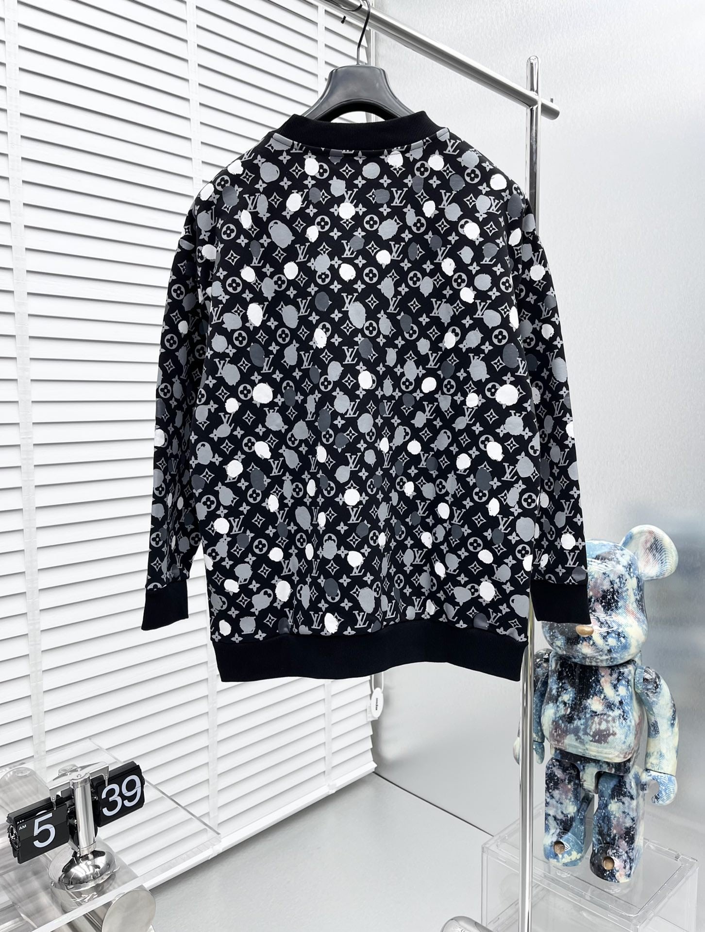 LV x YK Painted Dots Printed Crewneck