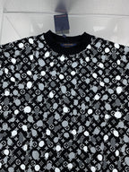 LV x YK Painted Dots Printed Crewneck