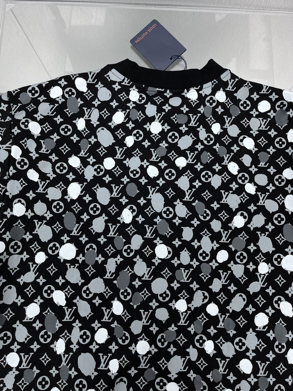 LV x YK Painted Dots Printed Crewneck